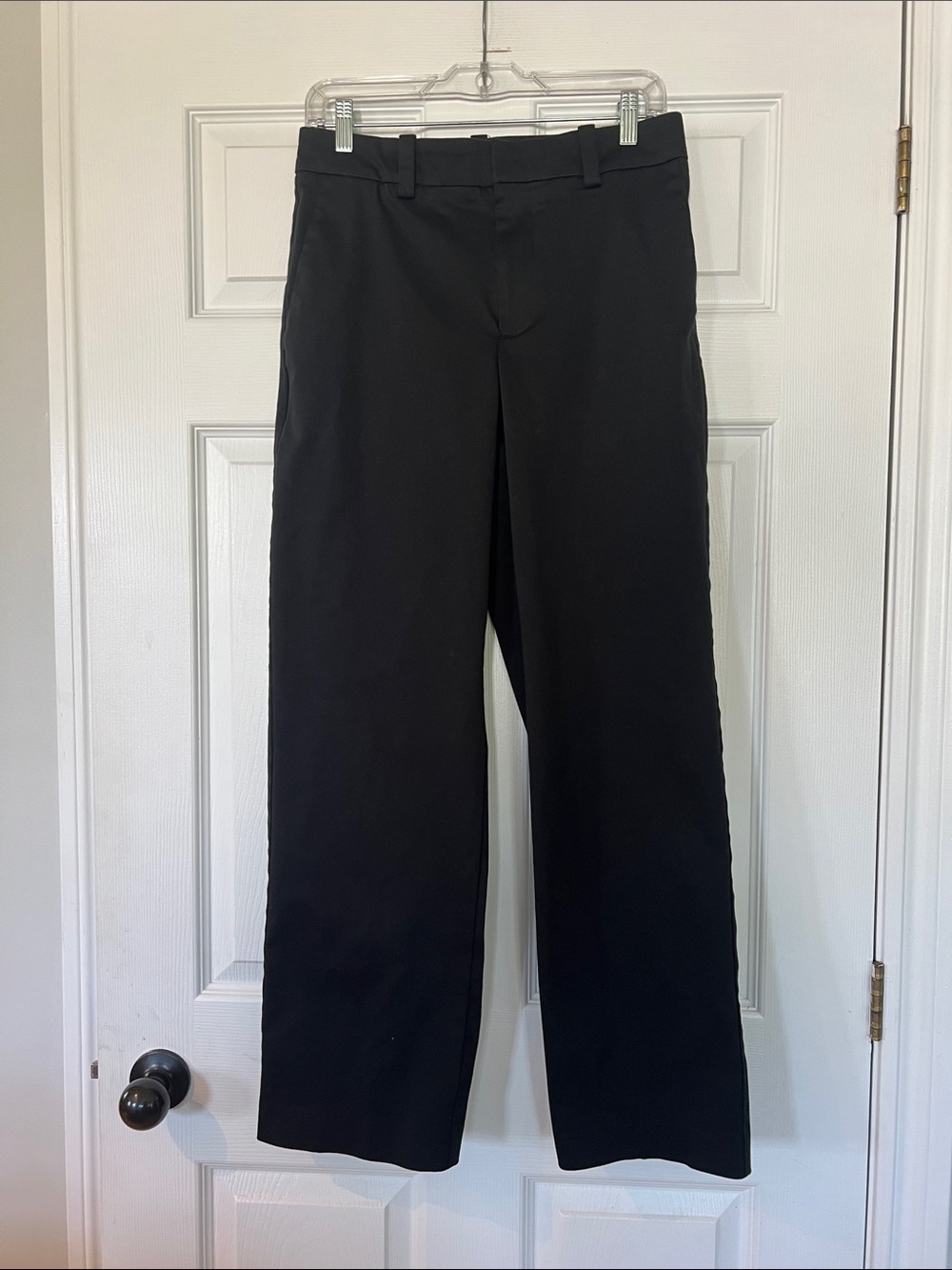 Sunday Best Black Wide-Leg Trousers